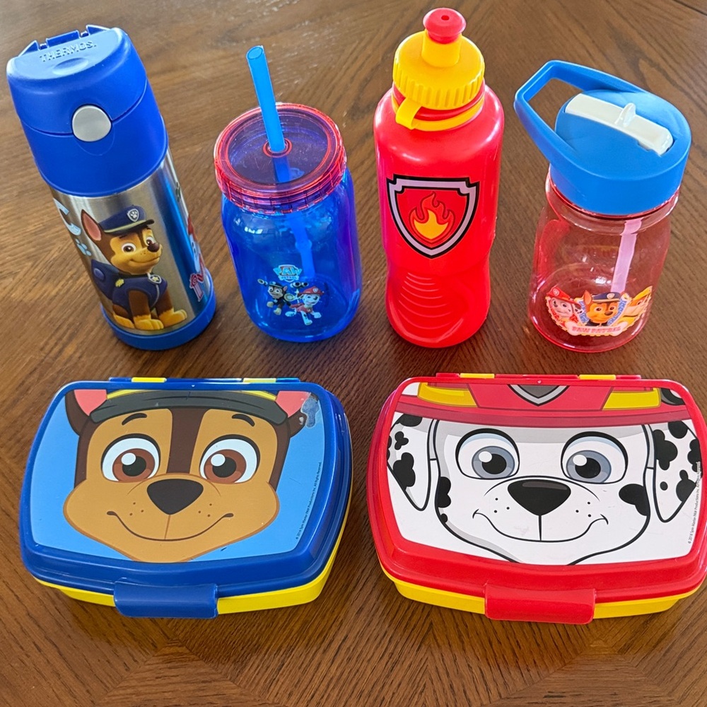 Paw Patrol Drink and Food Storage Collection